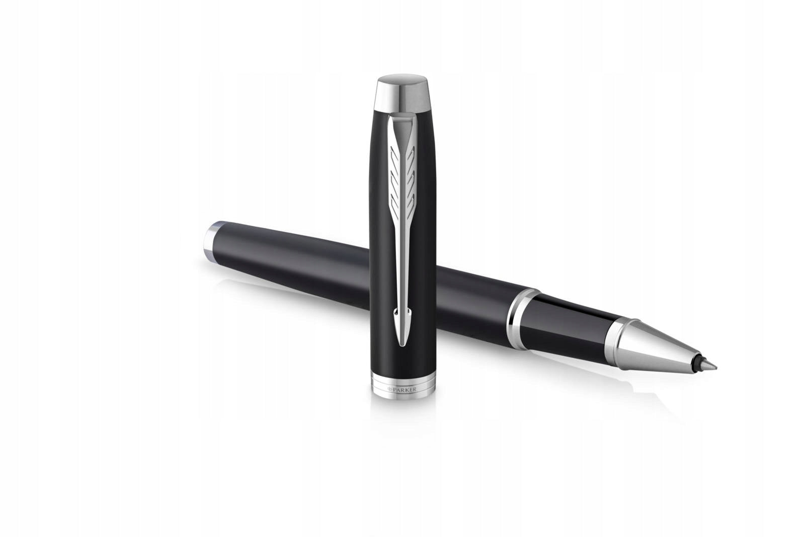 Kugelschreiber mit Kappe Parker IM Essential Matte Black CT 