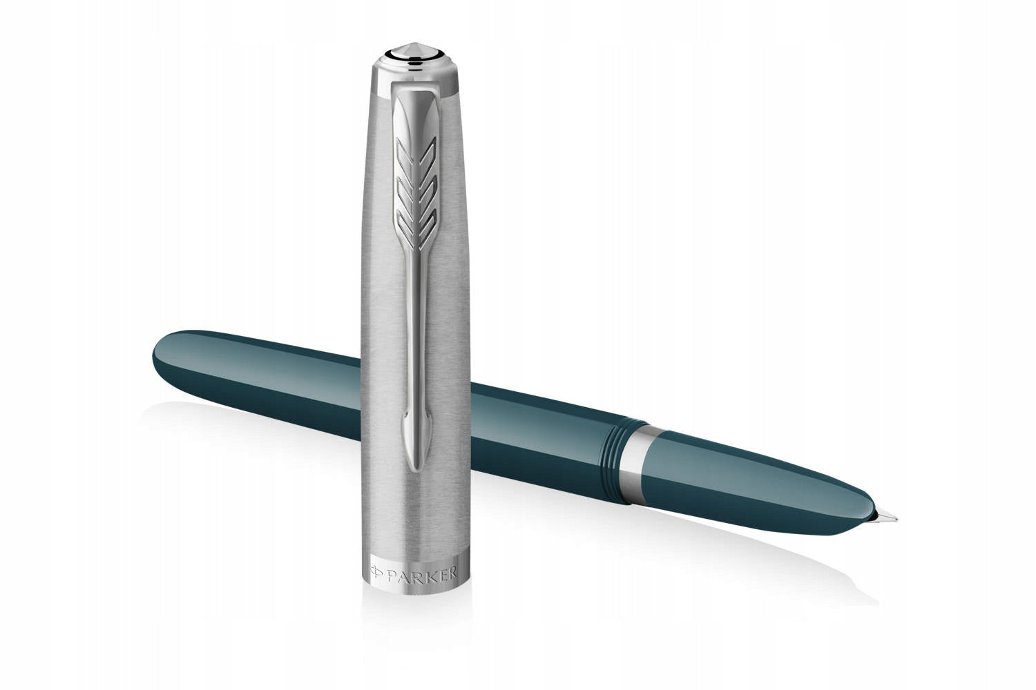 Füllfederhalter Parker 51 CT (F), blau 