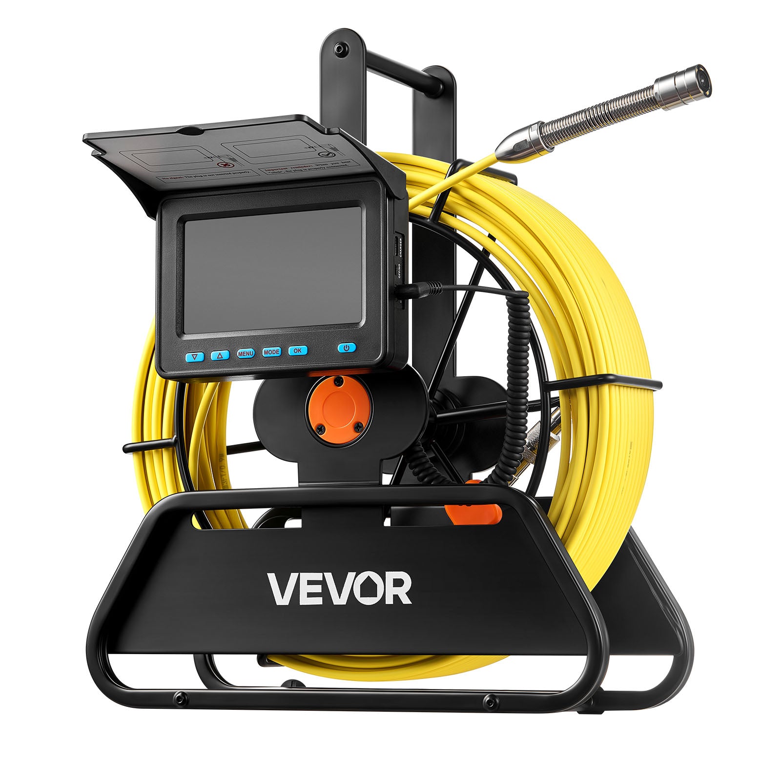 Pipe Inspection Camera 30M Cable Length 10,9CM Screen Waterproof IP68