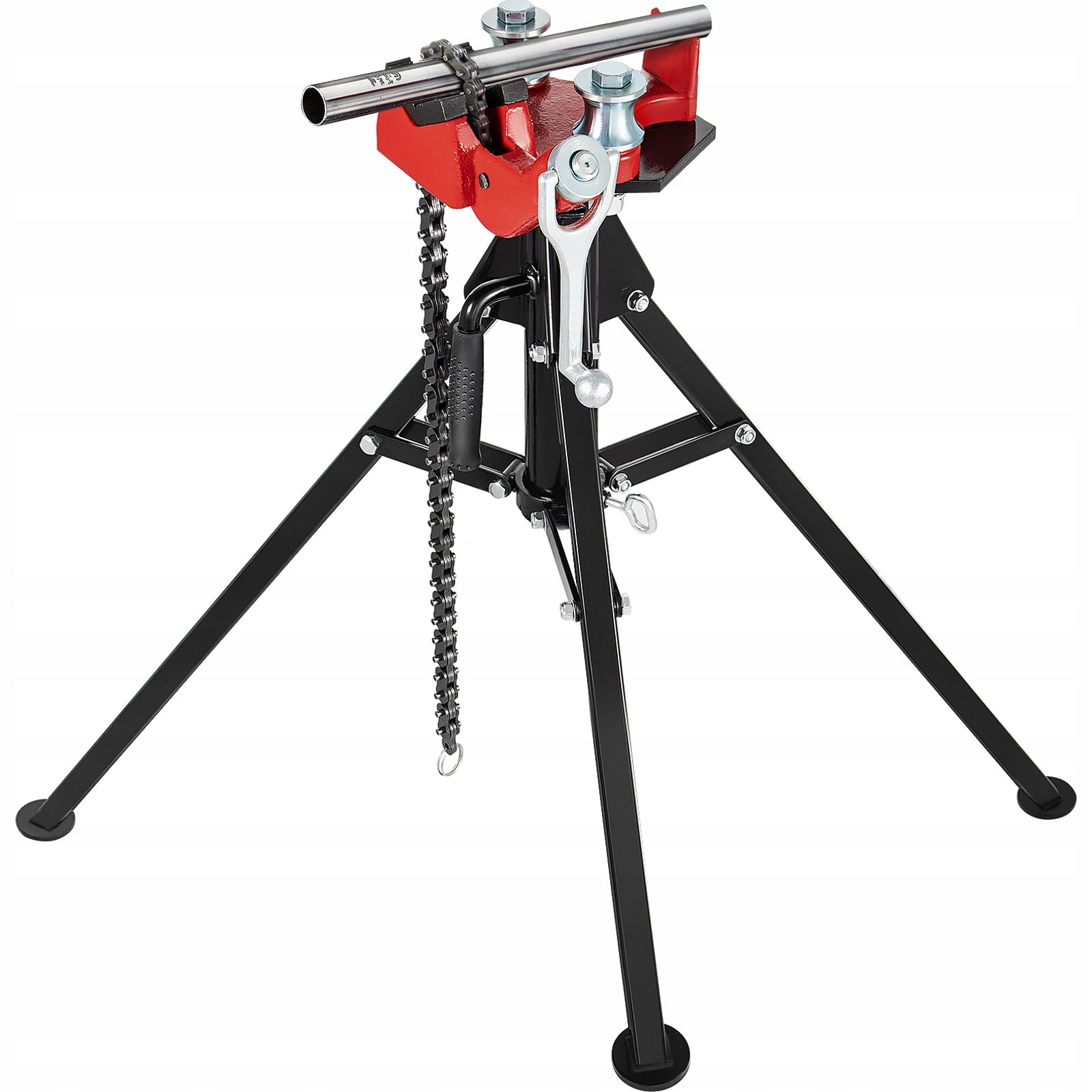 Pipe Lift Stand 91,7-108,5CM Height With 67CM Chain Folding