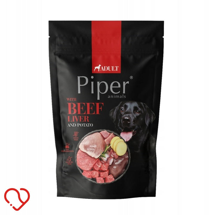 Piper Animals - with Beef Liver and Potato - 500g