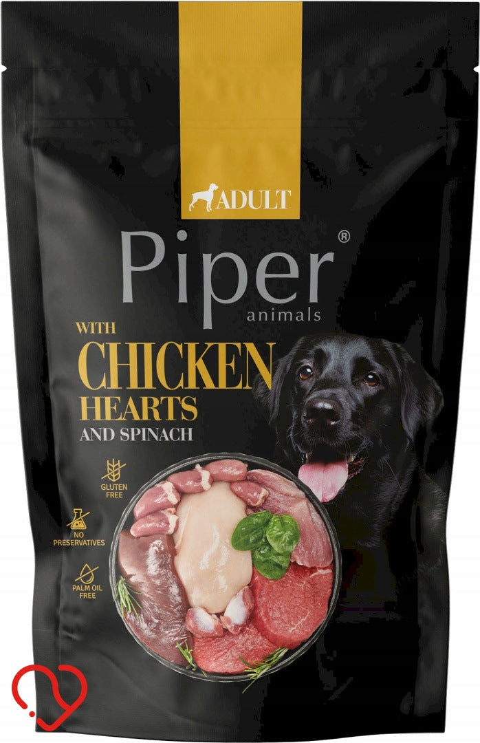 Piper Animals - with Chicken and Spinach Hearts - 500g