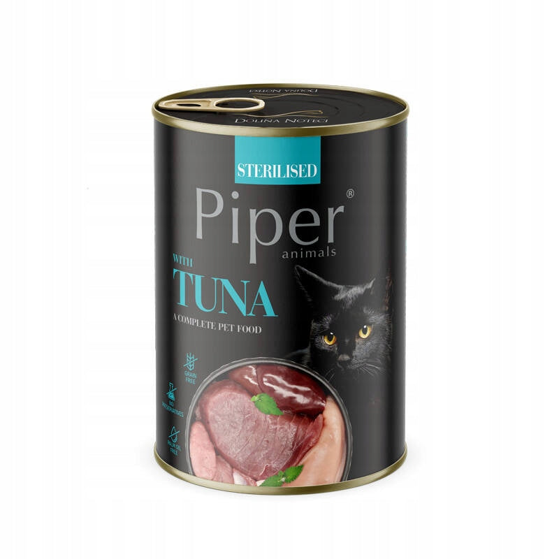 Piper Sterilised cat food tuna 12x400 g EAN (GTIN) 5902921307006