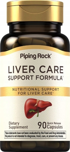 PipingRock - Liver Care - Milk Thistle Artichoke Dandelion 90 kap Liver
