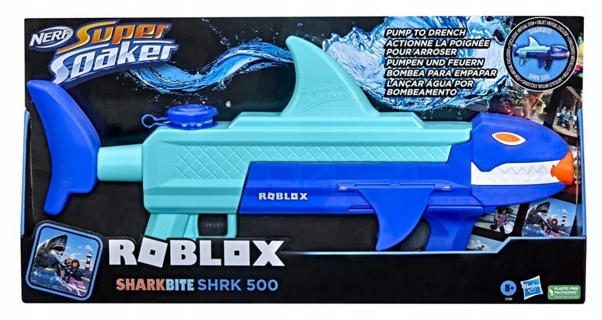 Shark Bite Wasserpistole: SHRK 500, Nerf Supersoaker Roblox 