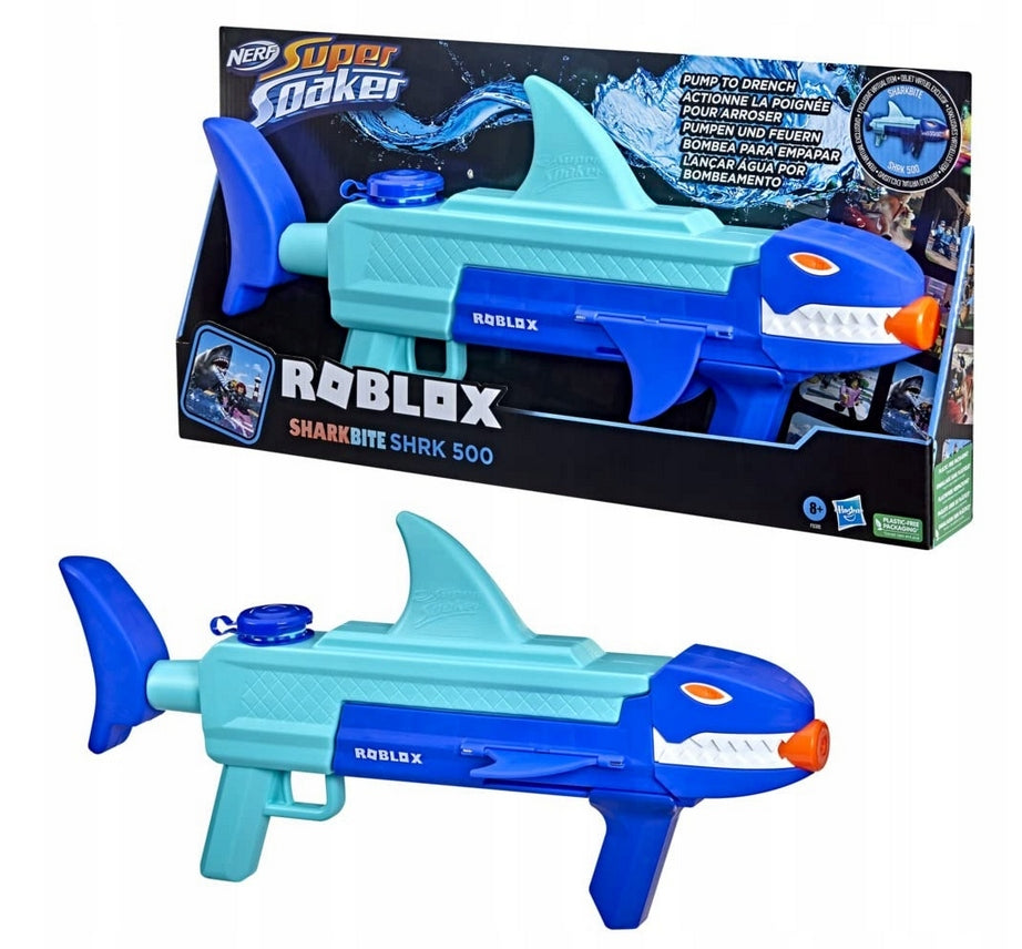 Shark Bite Wasserpistole: SHRK 500, Nerf Supersoaker Roblox 