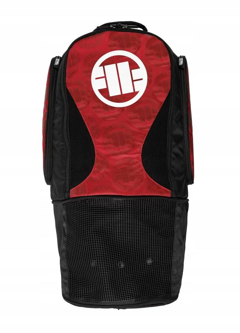 Pitbull Backpack Large Logo Red Brand Pitbull