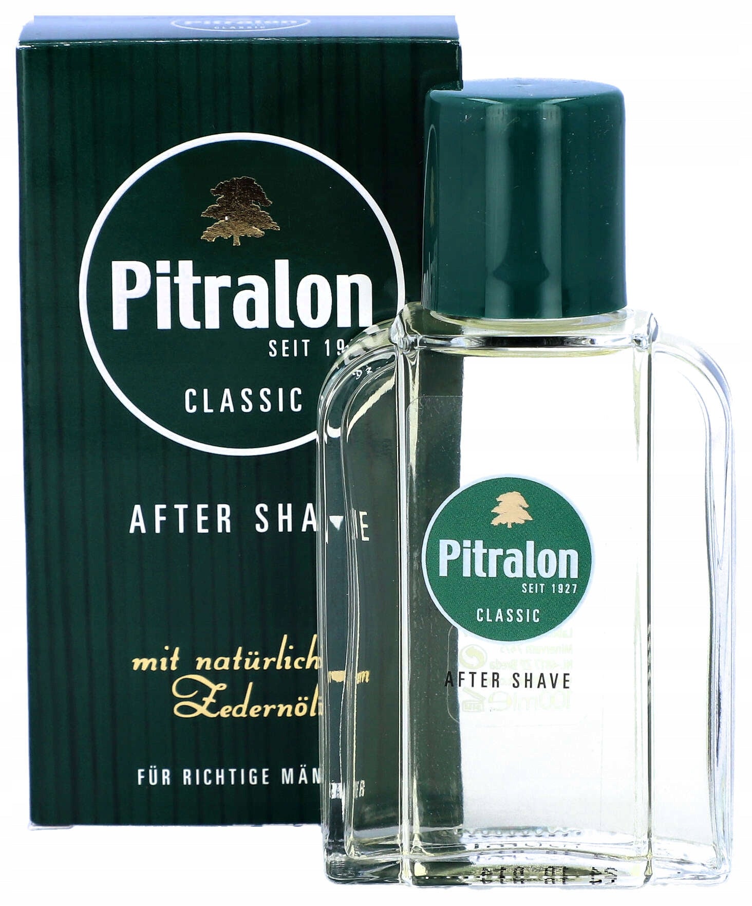 Pitralon Classic aftershave 100ml cedar with panthenol and menthol Product weight with unit packaging 0.15 kg