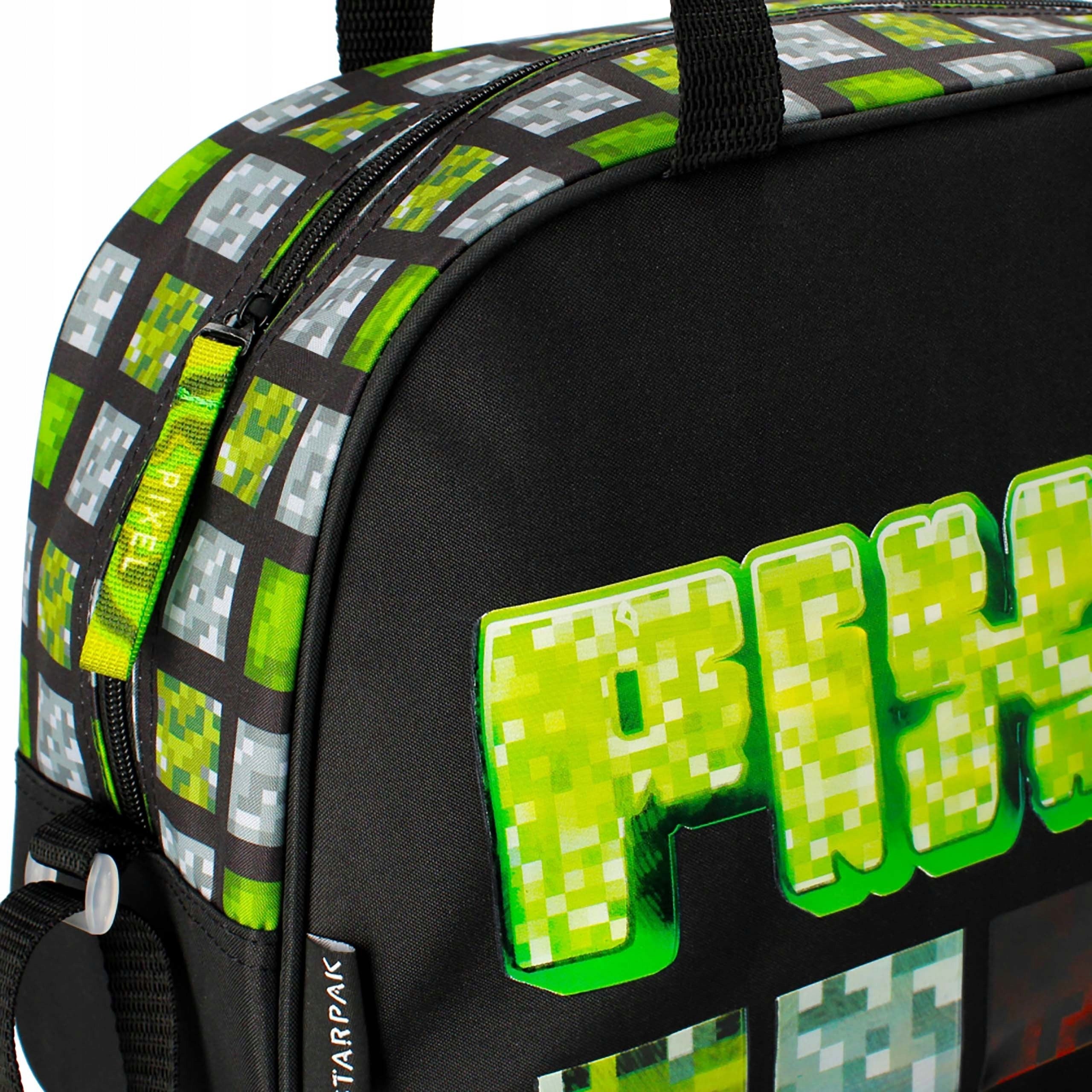 Pixel MINECRAFT roomy gym bag WF travel shoulder bag FOR PLAYER Manufacturer code 527152