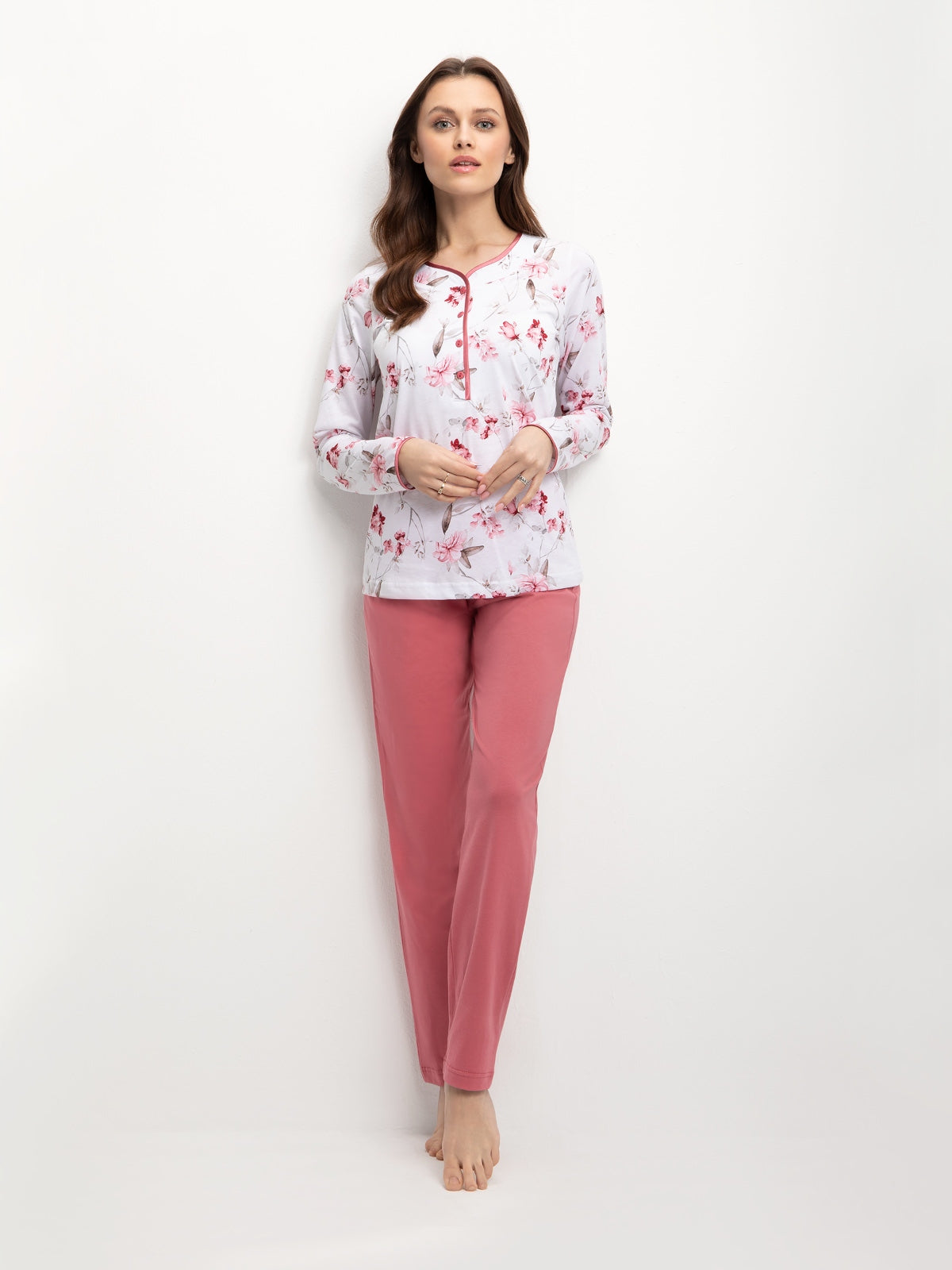 Pyjama für Damen 965332 5902080650517, weiß 
