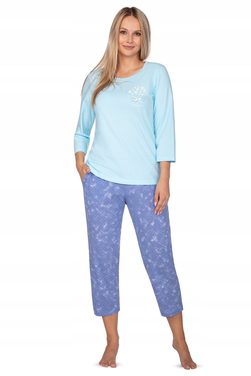 Pyjama für Damen 289034 5903142646523, blau 