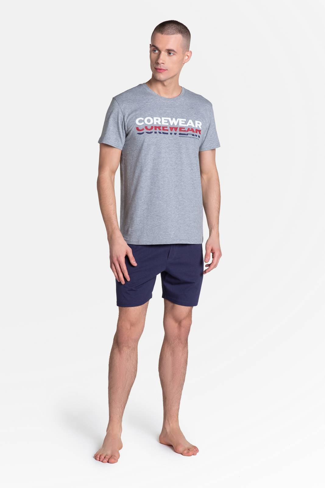 Pižama vyrams Henderson 38870 Lark, pilka