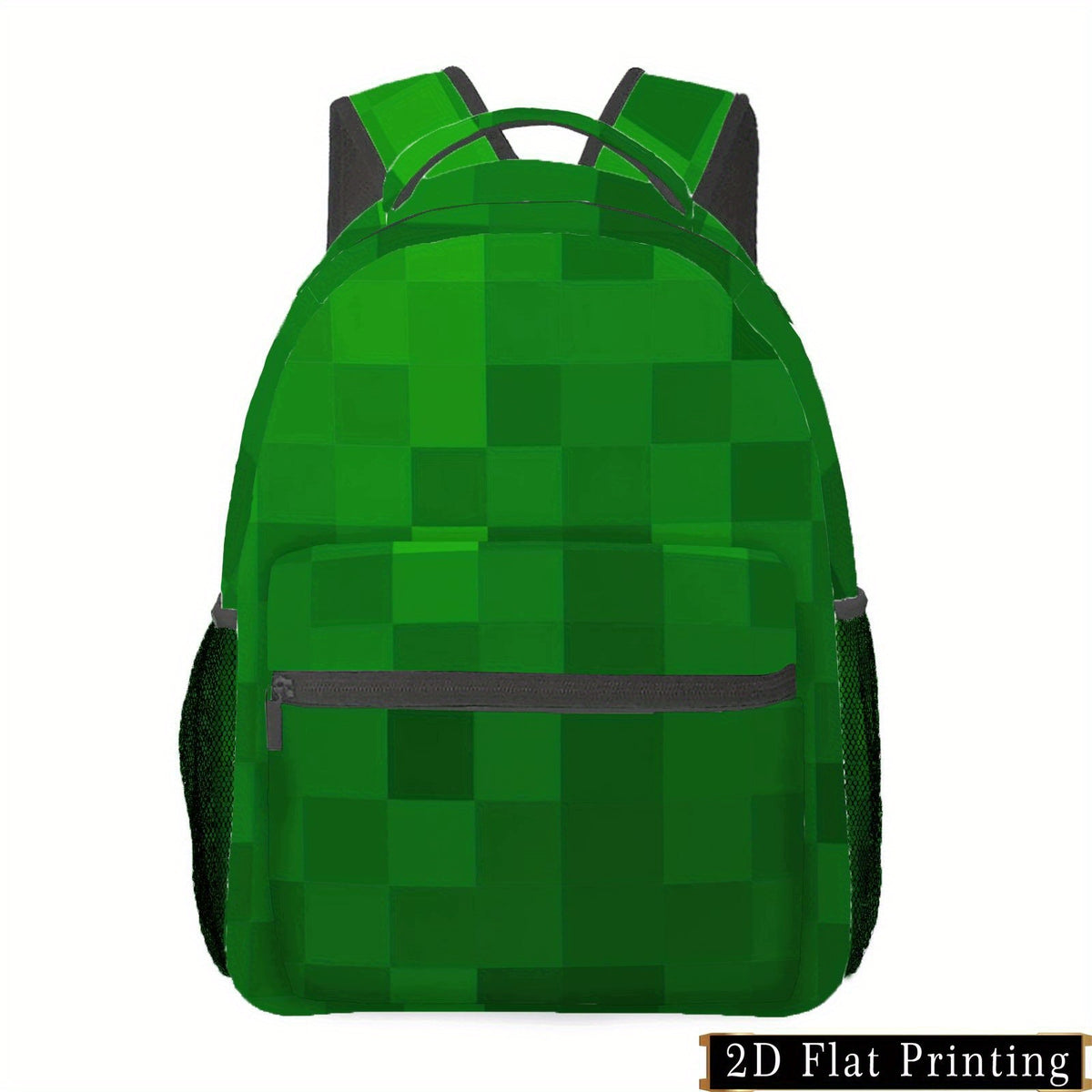 Plaid Pattern Backpack for Campus and Travel