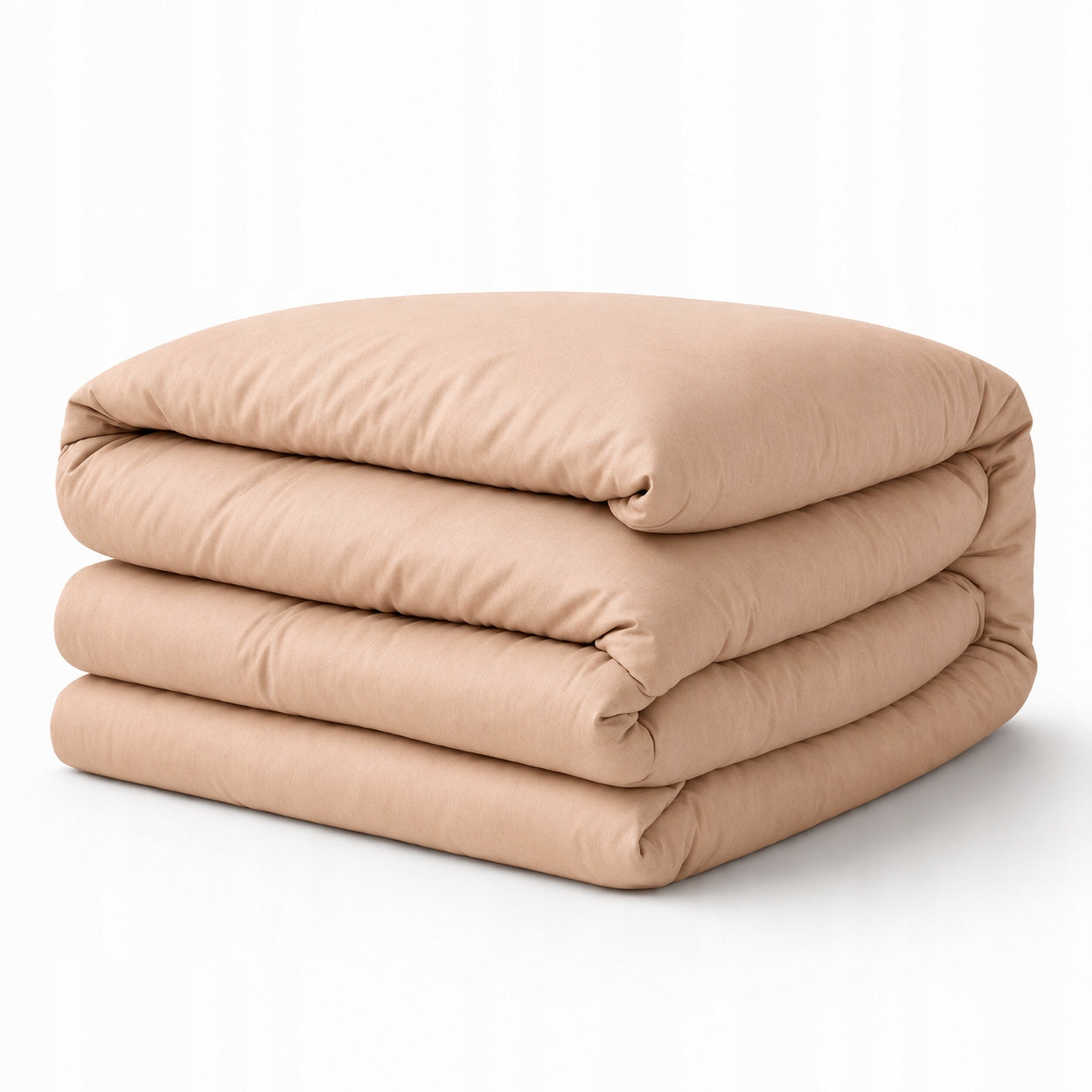 Plain House Hotel 180x200cm 100% Cotton Percale Beige MrTowel