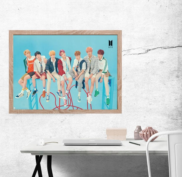 Poster BTS-Komposition, 91,5 x 61 cm 