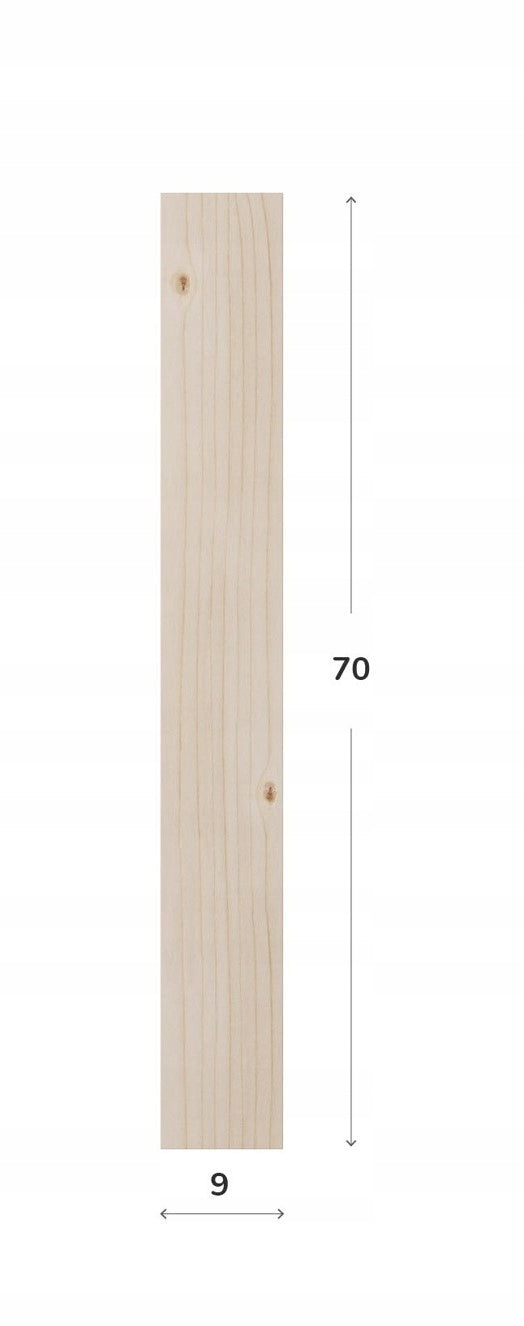 Planed board 1,8x9x70cm SPRUCE PINE, sanded boards, smooth EAN (GTIN) 5906492909522