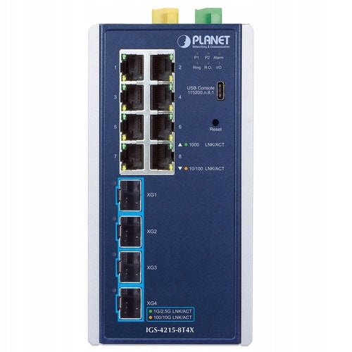 Planet IGS-4215-8T4X on request Manufacturer Planet