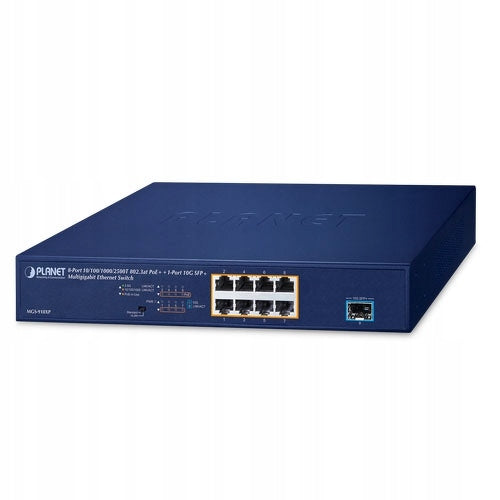 Planet MGS-910XP on request Number of ports 8