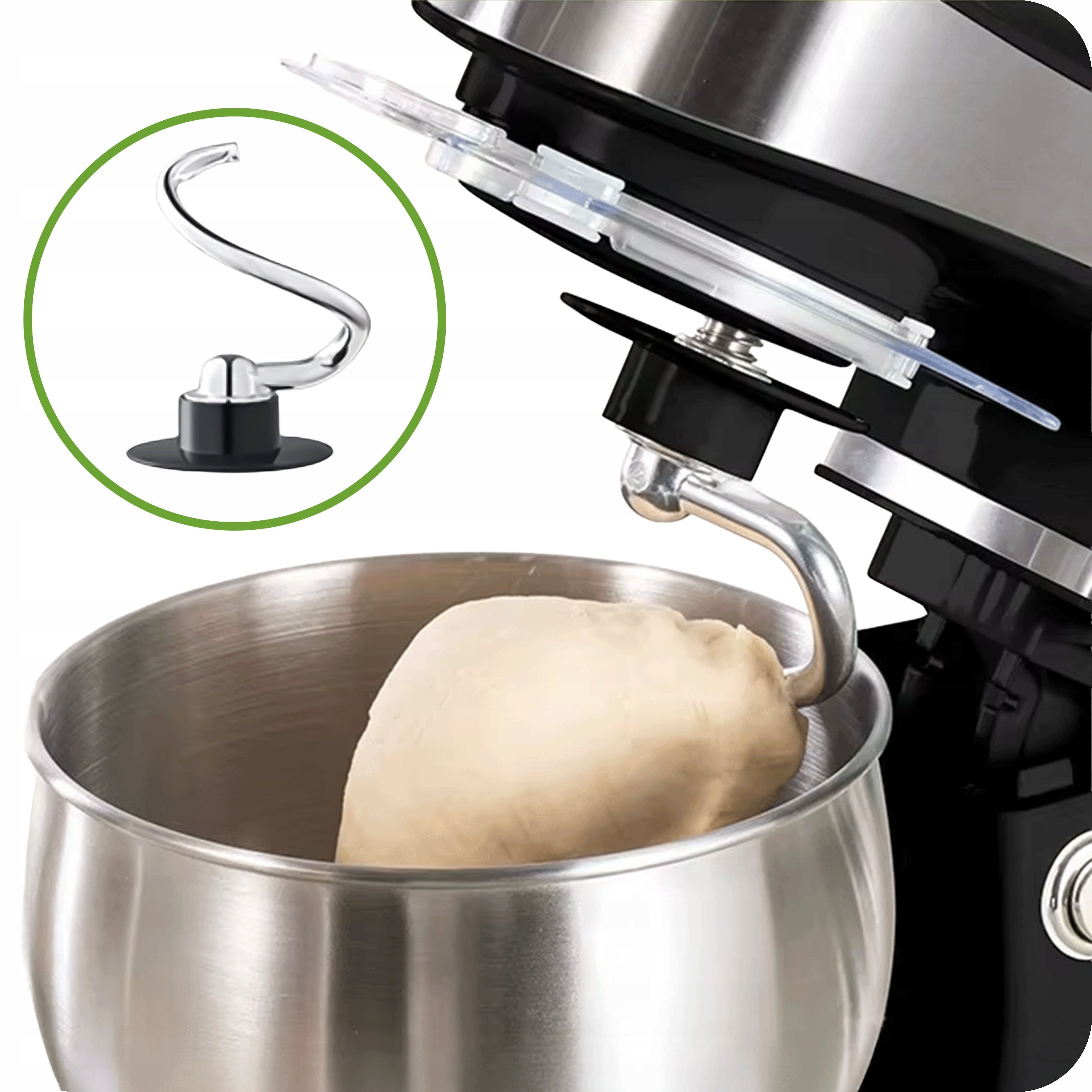 Planetary Food Processor 2000W with Bowl 3L and 6 Levels Power rating 2000 W