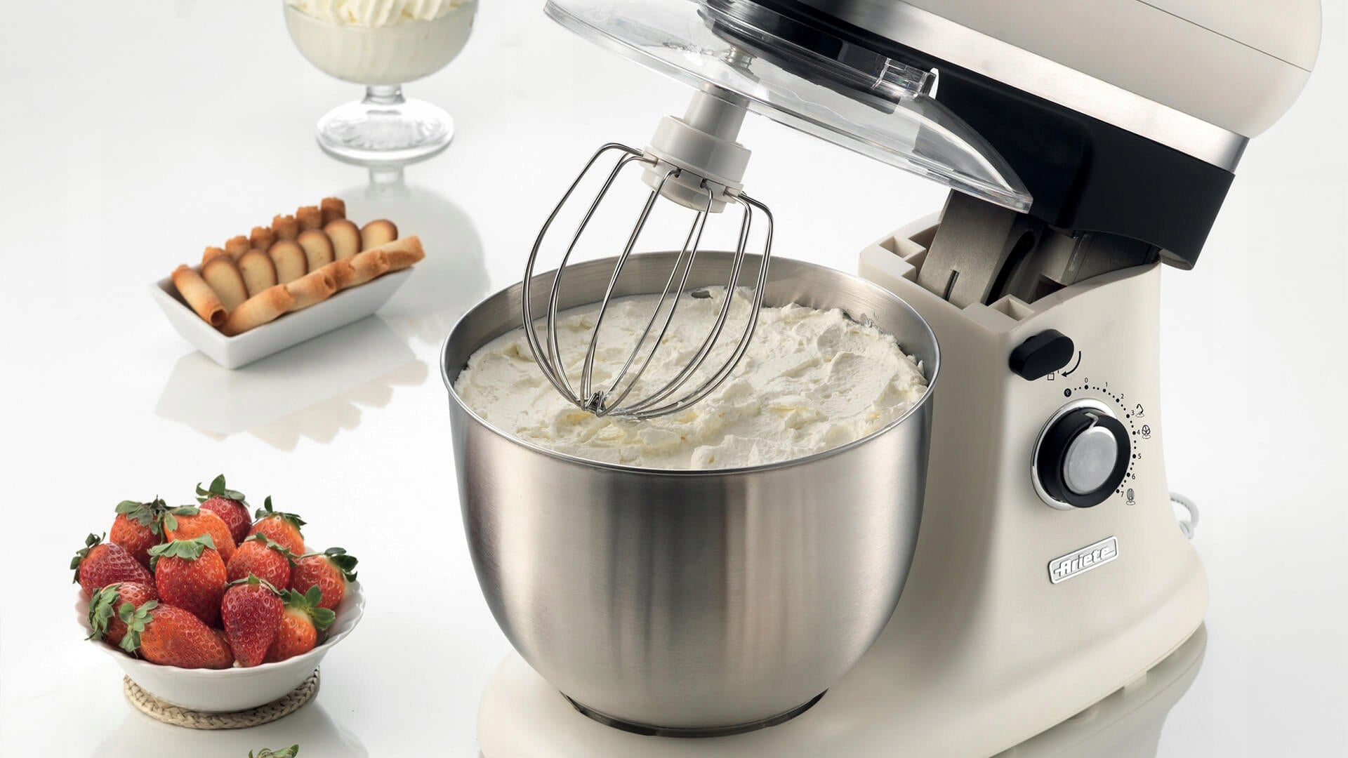 Planetary Food Processor Ariete 1588/07 Classica 2400W Bowl 5,5L White Brand Ariete