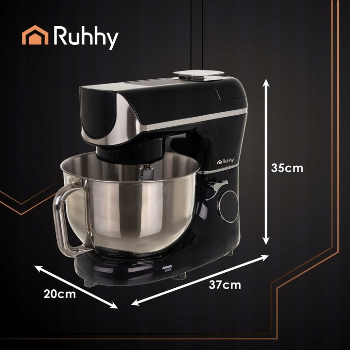 Planetary Food Processor Heated Bowl 5,5l Weight Timer Akcesoria Freebie Manufacturer code mikser planetarny wielofunkcyjny czarny mocny