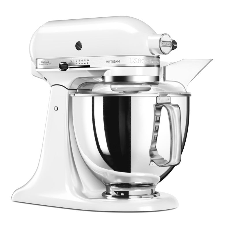 Planetary Food Processor KitchenAid Artisan 5KSM175 white with bowl 4,8 L Manufacturer code 5KSM175PSEWH