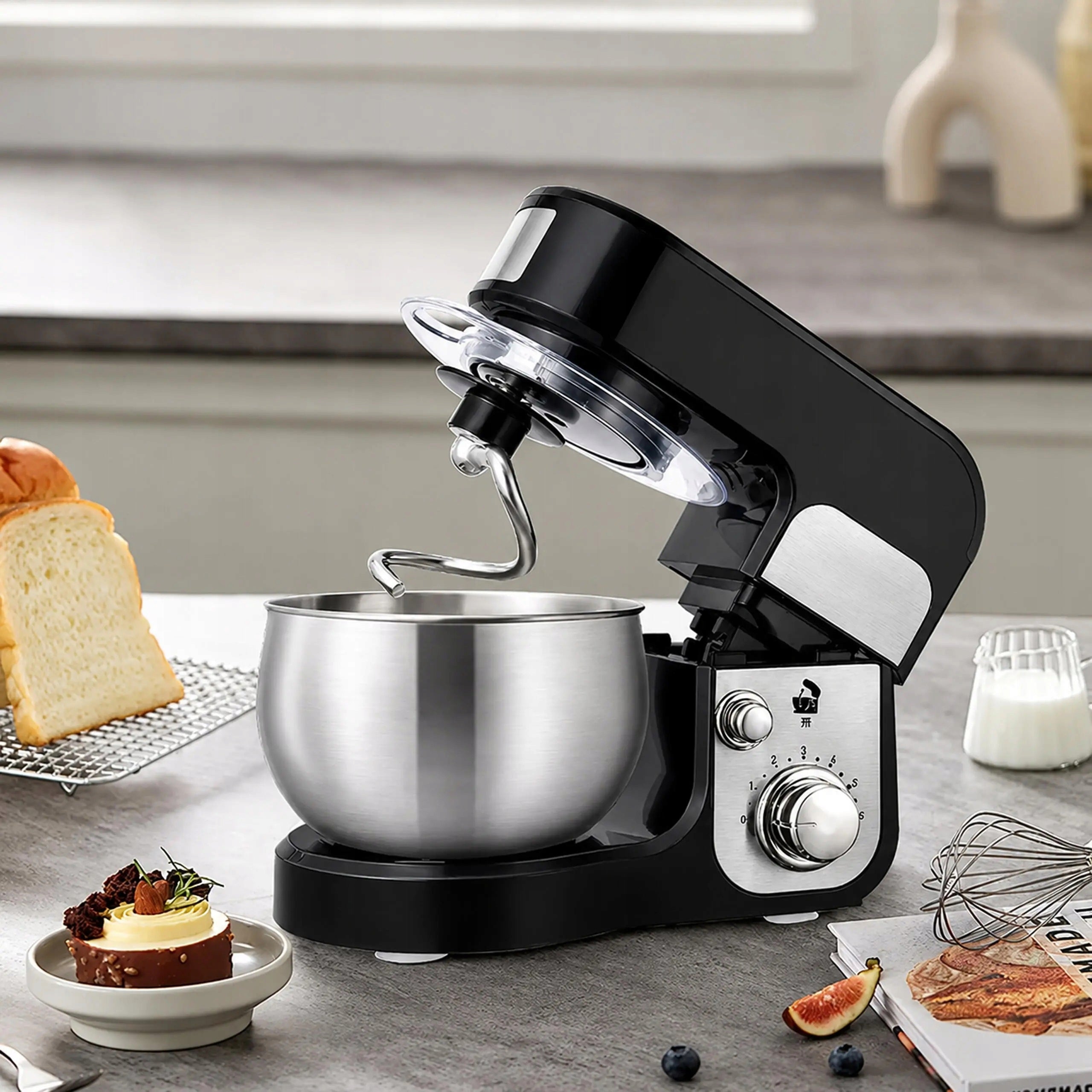 Planetary Food Processor with Bowl 3L Multifunctional Mixer 3in1 700W Real Brand no brand