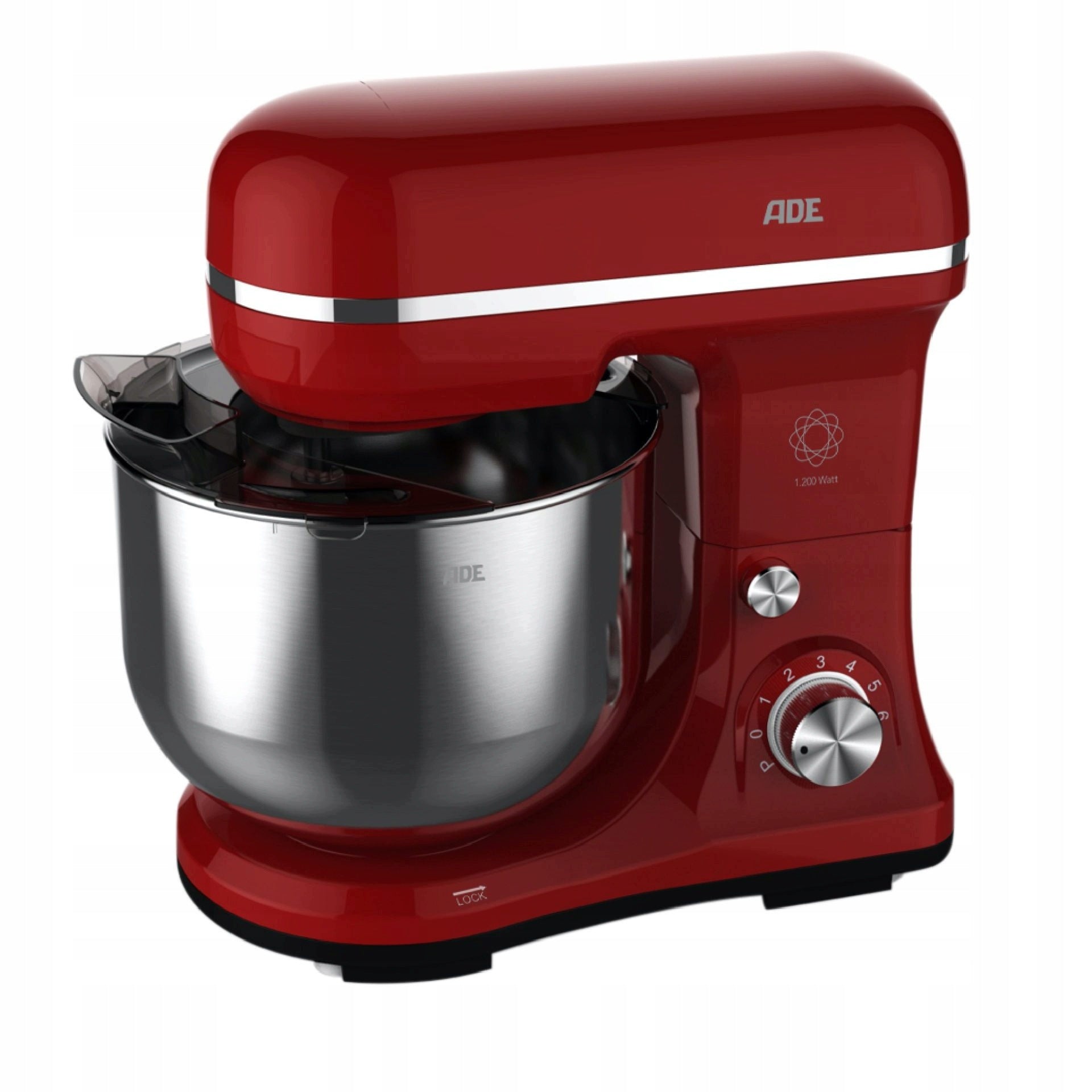Planetary Mixer 3 Stirrers 1200 W red