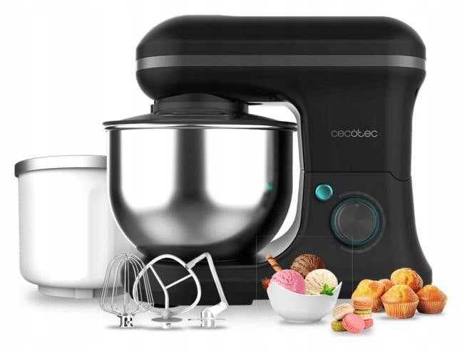 Planetary Mixer Cecotec Cecomixer Merengue 5L 1200 Ice-Cream Black