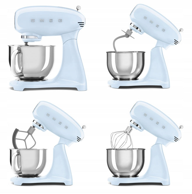 Planetary Mixer Smeg SMF05PBEU Pastel Blue Packaging status original