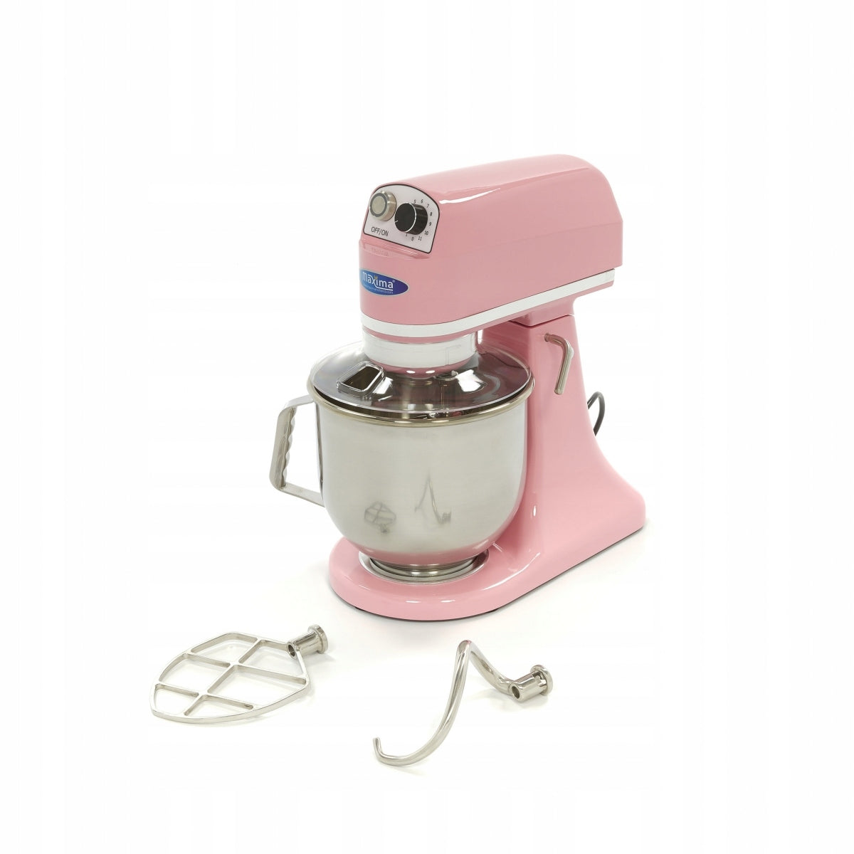 Planetary Mixer for Cakes 7L Pink Robot 3 tips / MAXIMA / 09300151