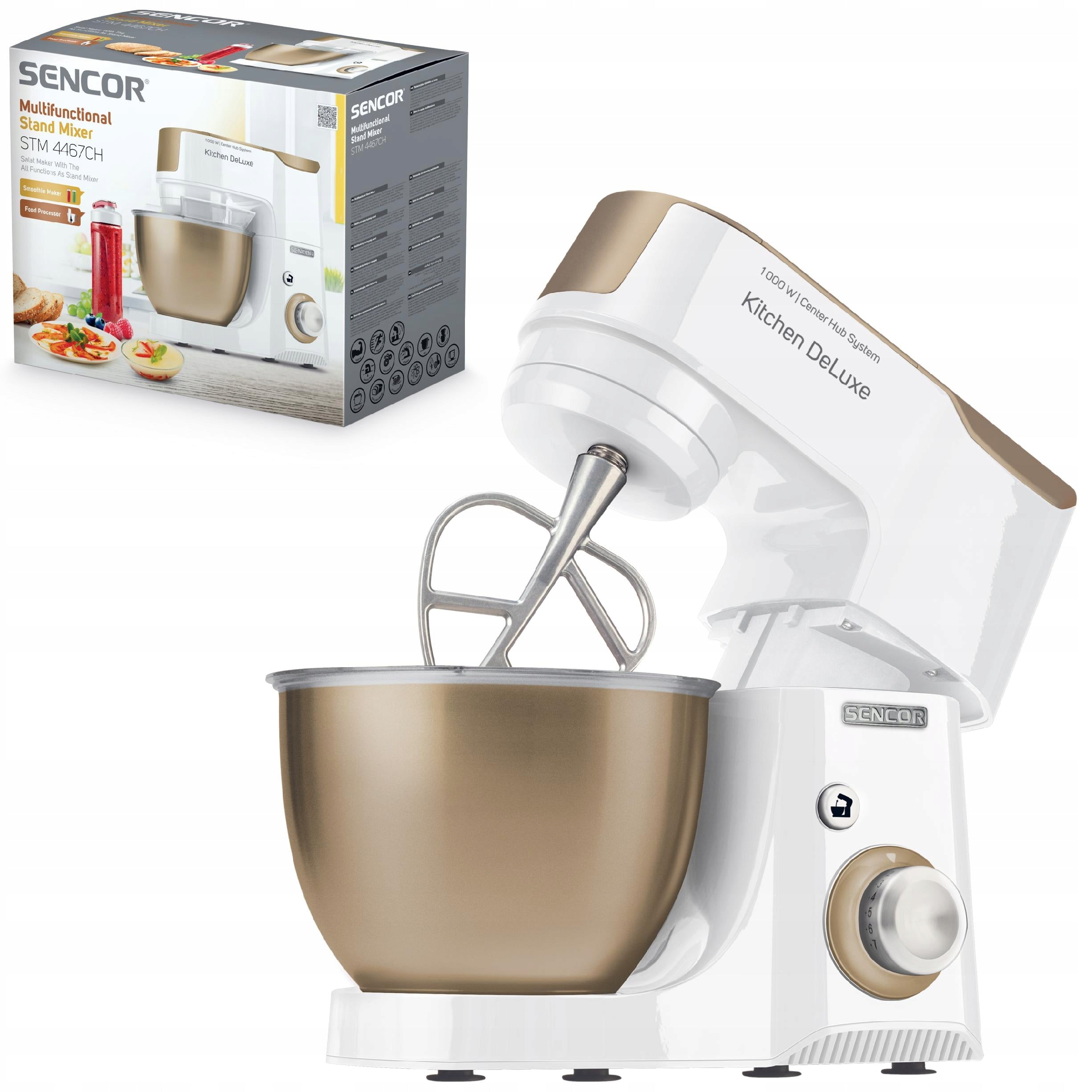 Planetary ROBOT Sencor STM 4467CH 1000W Bowl 4,5l Brand Sencor