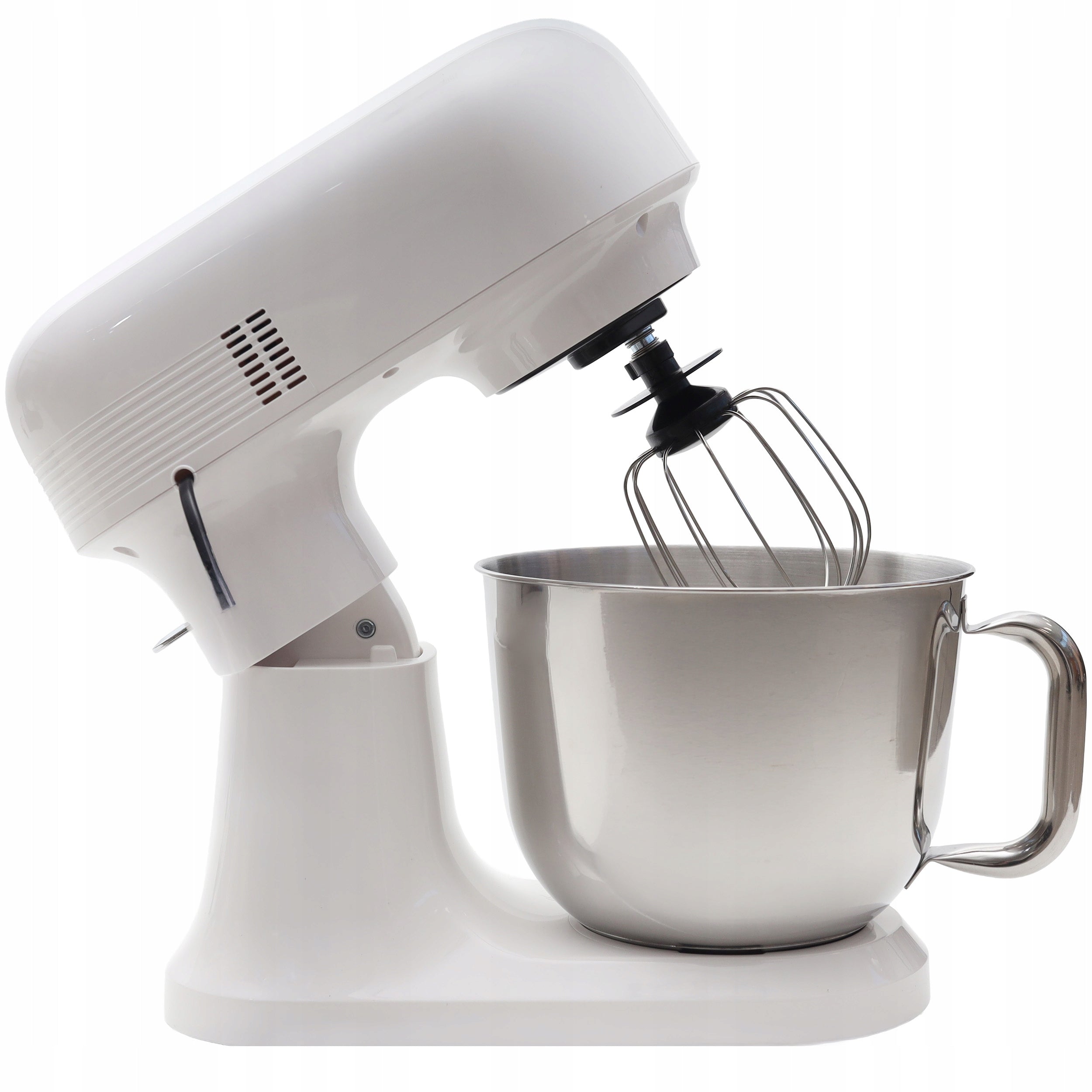 Planetary Robot Kitchen Mixer with Bowl 5l 1500W Silicone Spatula White Packaging status original