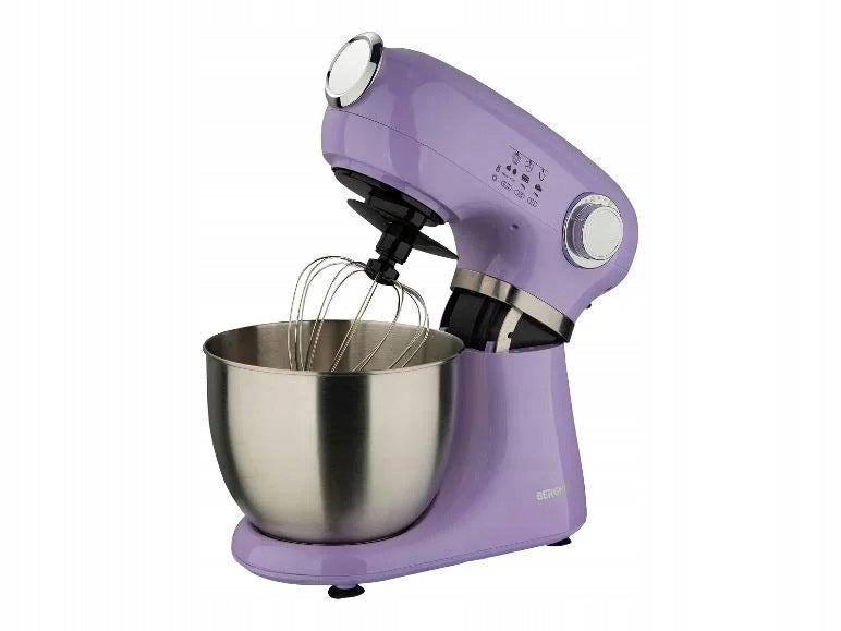 Planetary food processor 1000 W BERGNER RETRO, purple bowl capacity 5 l Brand Bergner