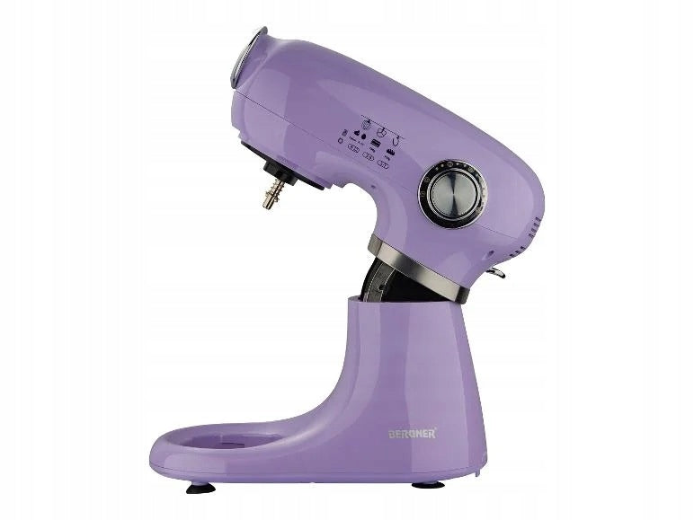 Planetary food processor 1000 W BERGNER RETRO, purple bowl capacity 5 l Dominant color purple