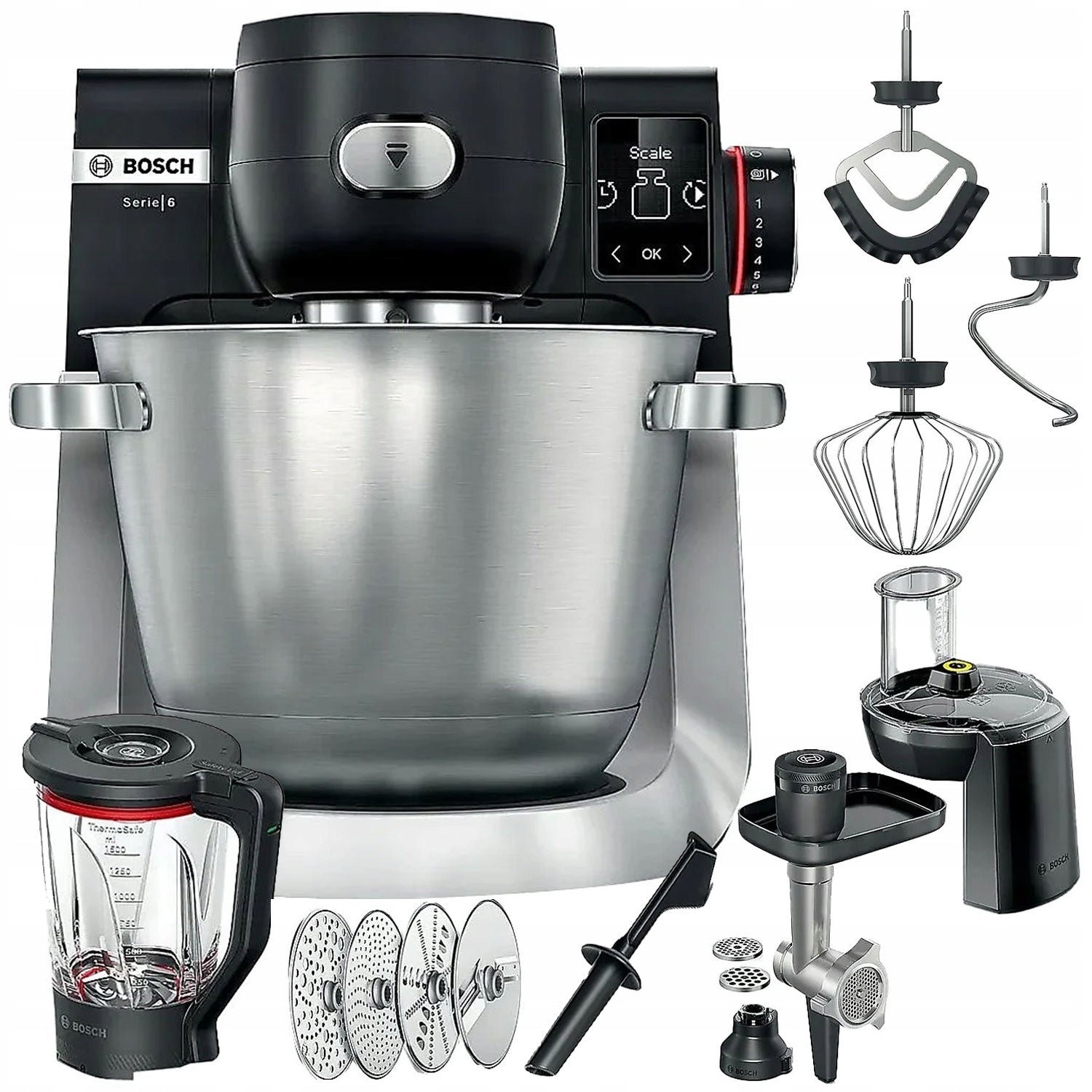 Planetary food processor Bosch MUMS6ZS34 1600W + MEGA SET OF APPETIZERS
