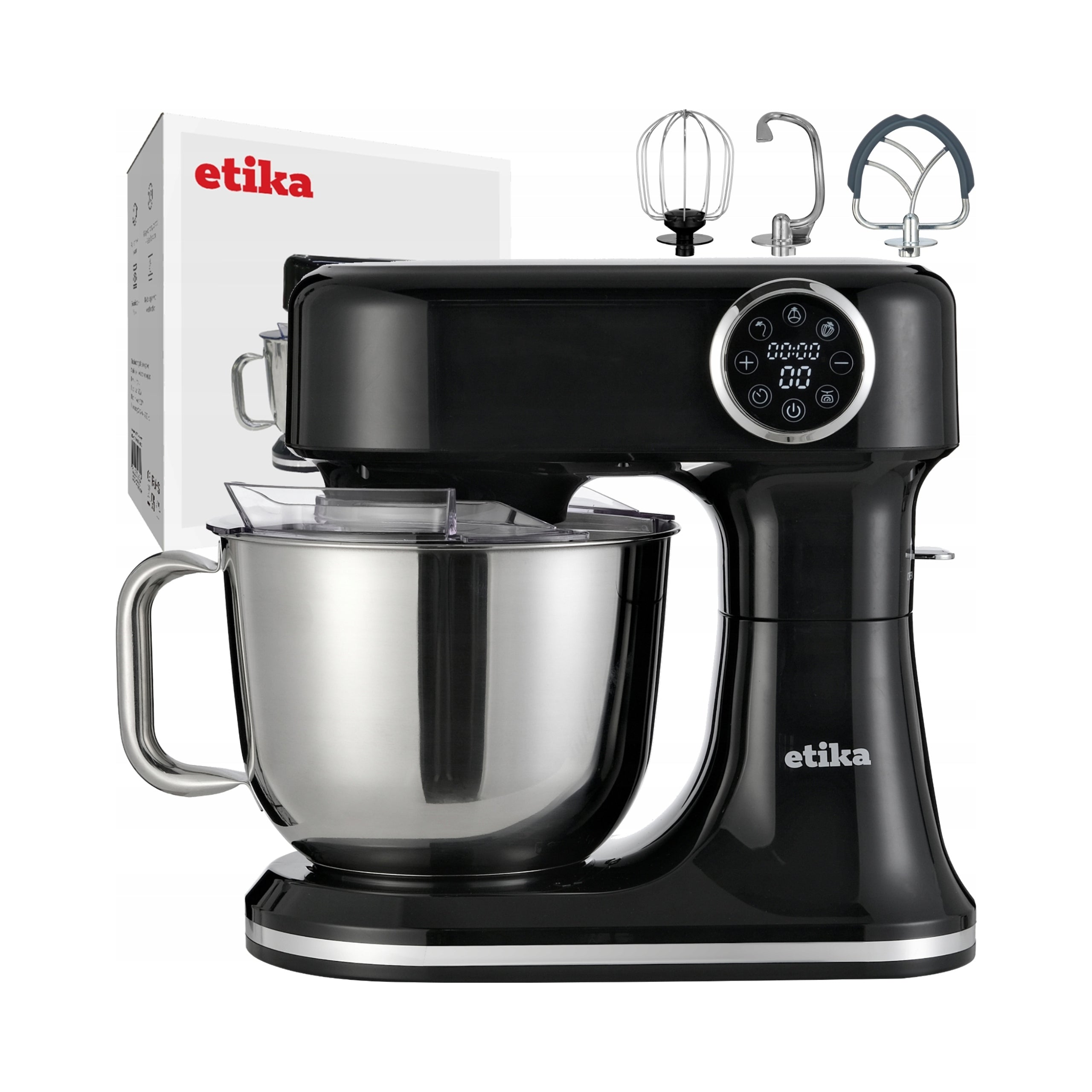 Planetary food processor Etika ET24 1500W black Manufacturer code ET24/RBT/ZESTY/BLK