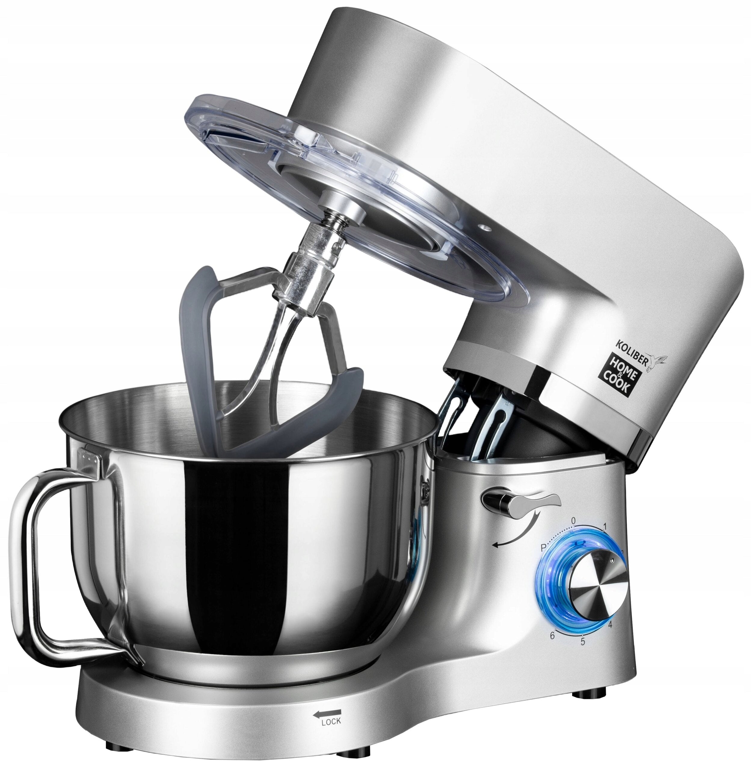 Planetary food processor KOLIBER Robomax X-3200-W Dominant color silver/gray