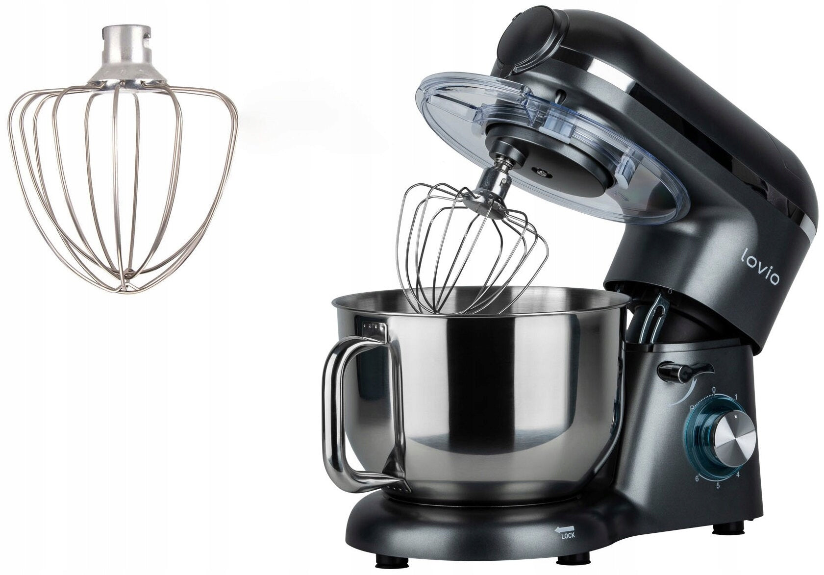 Planetary food processor LOVIO HOME ChefAssistant Plus LVSTM02PBK 1900W Brand Lovio