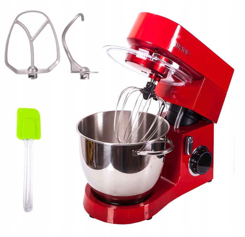 Planetary food processor PHISINIC 1800 W metal body, bowl 6,5 L strong