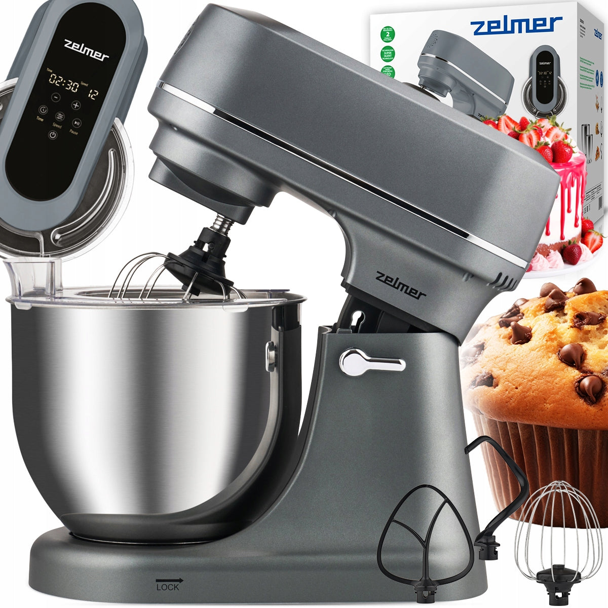 Planetary food processor Zelmer ZKR2010 Super Silent