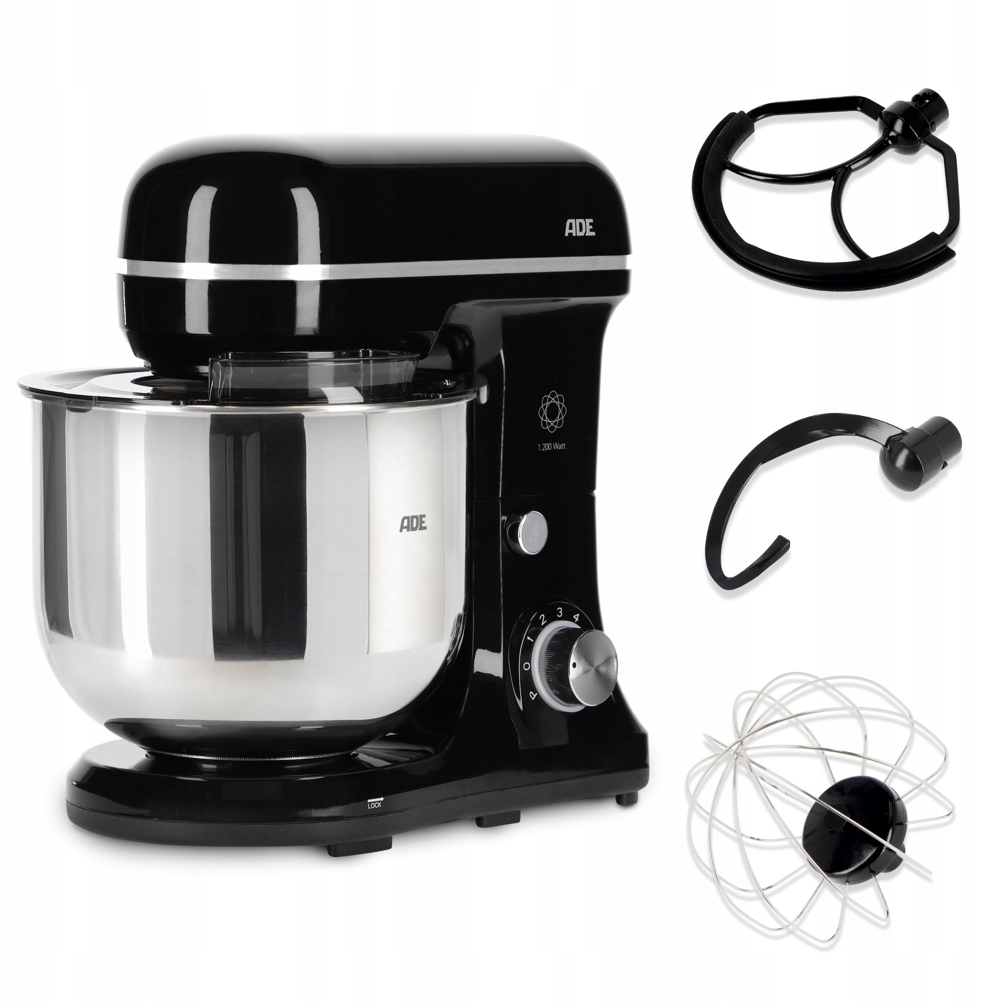 Planetary mixer ADE 3 mixers 4,7 L 29,5 x 20,5 x 31,5 cm black Brand no brand