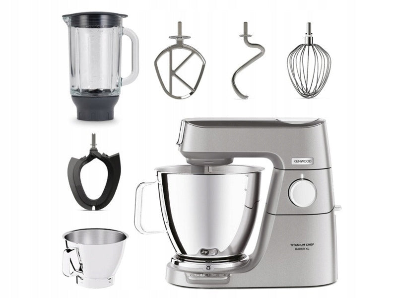 Planetary robot KENWOOD Titanium Chef Baker XL 1200W blender weight 2 bowls