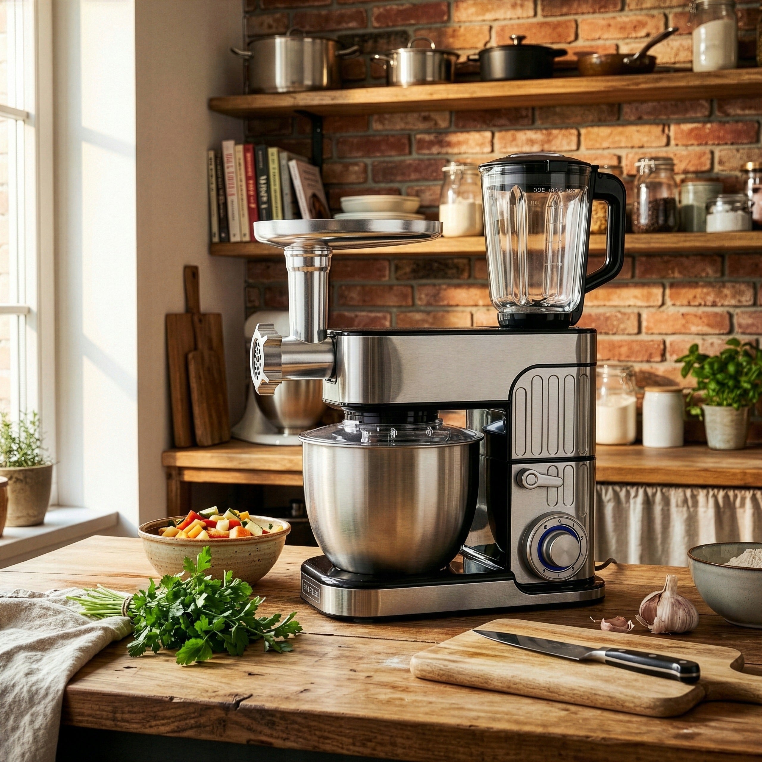 Planetary robot KITCHENCOOK ANTAR PRO mixer blender 7in1 Manufacturer code ANTARA _PRO_INOX