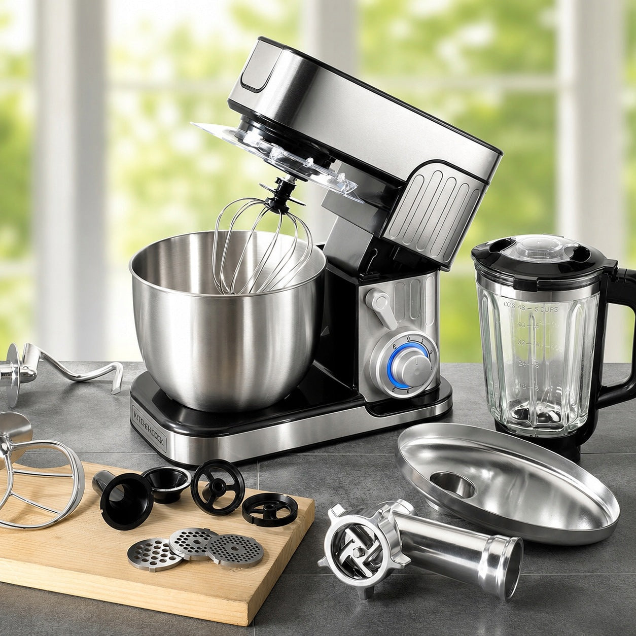 Planetary robot KITCHENCOOK ANTAR PRO mixer blender 7in1 Packaging status original