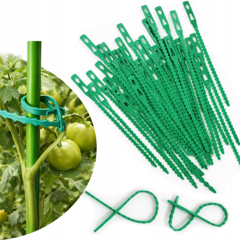 Plant Bands LONG 23 cm Adjustable Garden Clamp Multiple