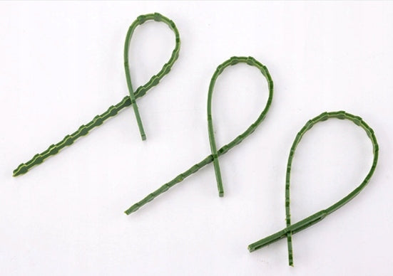 Plant Cable Ties 13 cm / 100 pcs Color green