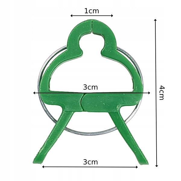 Plant Clip 3 cm – Large Clamp for Attaching Stems and Shoots Brand ABC-RC
