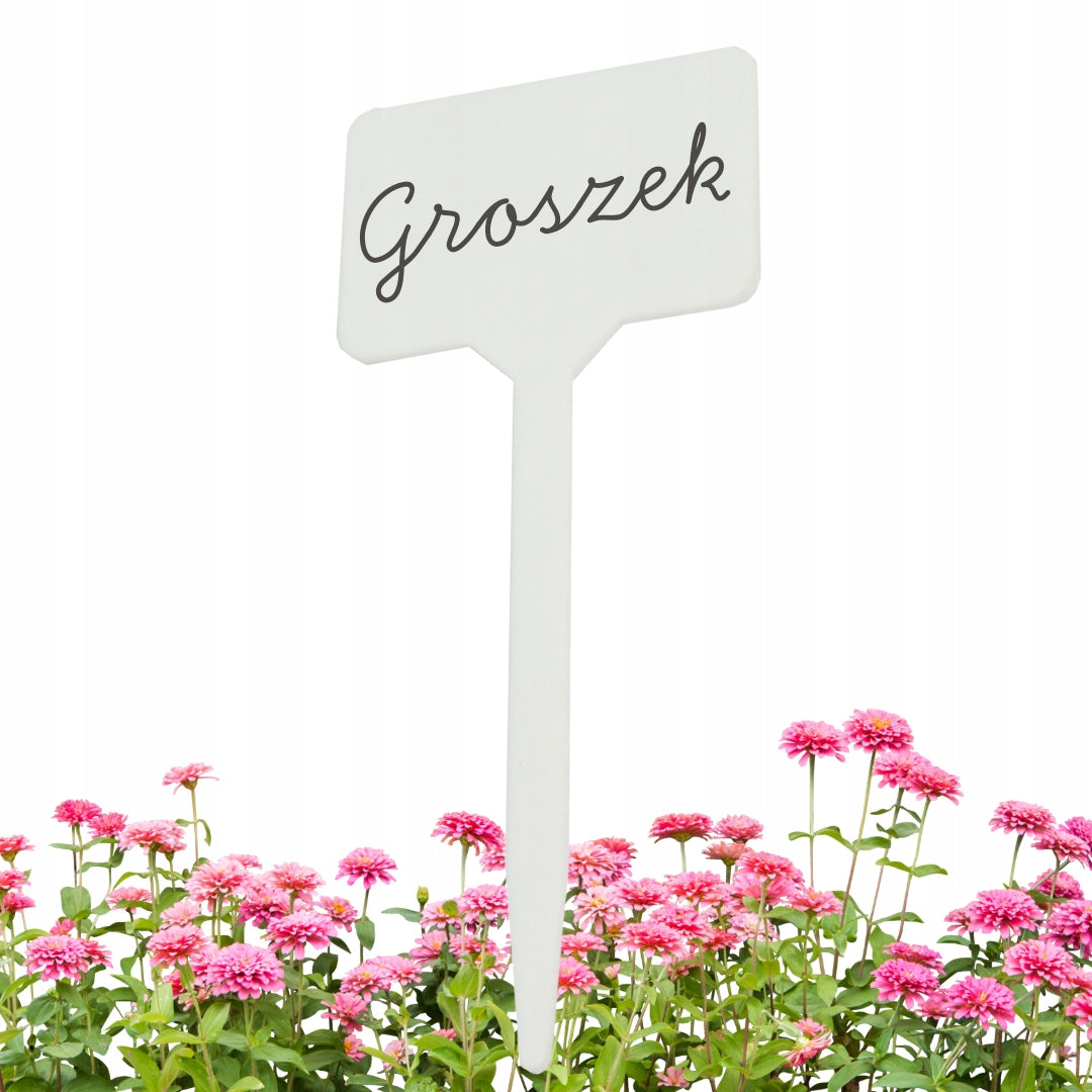 Plant Description Plate Grow Markers 13 cm Set of 10