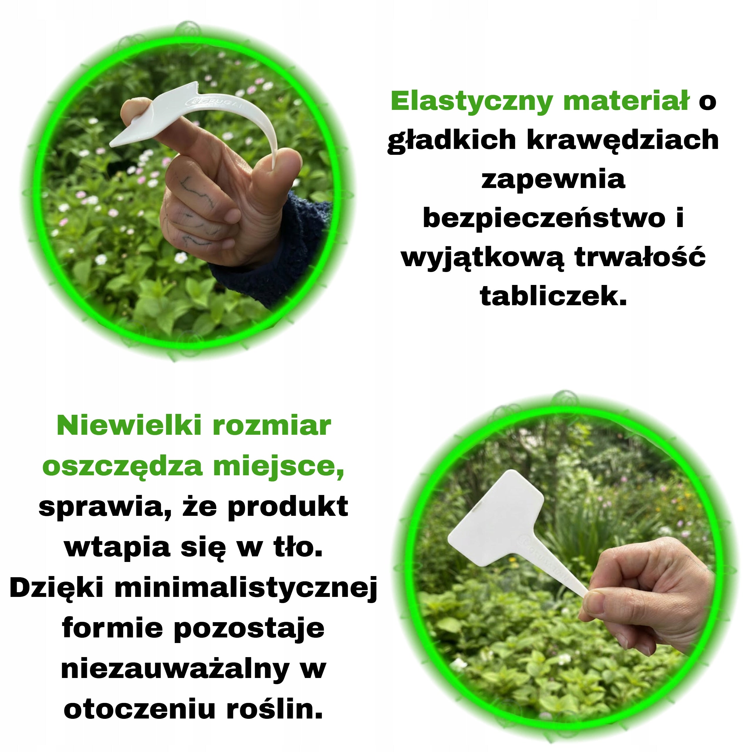 Plant Description Plates 6x3 cm For Seedling VEGETABLE FLOWER Description Grey Manufacturer code Tabliczki Etykiety do opisu roślin